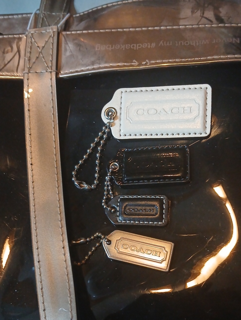 Coach Black  Tags 4 Coach Tags